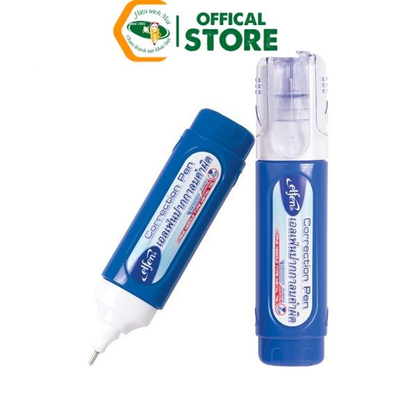 Bút Xóa 6Ml Elfen Chính Hãng - Có Tại Hiệu Sách Mai