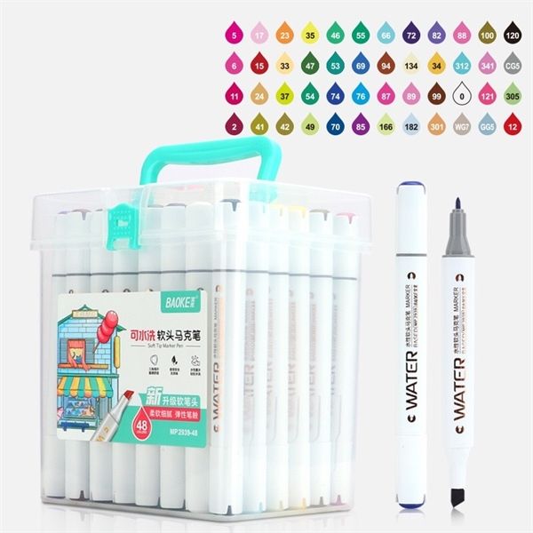 Dạ Mầu Marker Baoke Mp2939 Chính Hãng - Có Tại Hiệu Sách Mai
