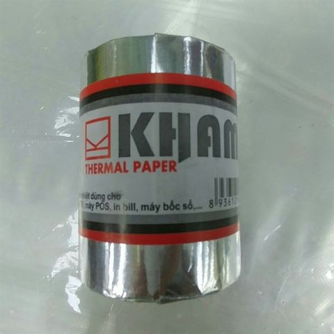 Giấy in nhiệt K57x45 Khami (10/100)