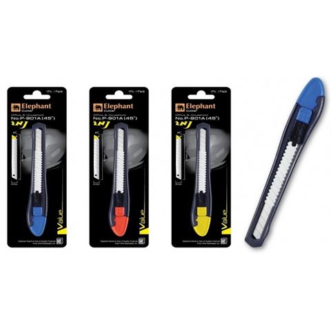 Dao rọc giấy 9mm Elephant P-901A (12/288)