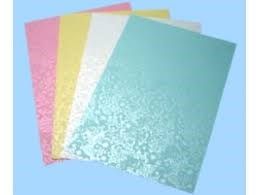 Bìa A4 vân hoa (100 tờ /ram)