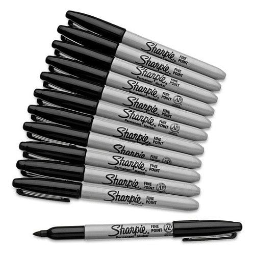 Bút Lông Dầu Sharpie Fine Đen 30051 Chính Hãng - Có Tại Hiệu Sách Mai