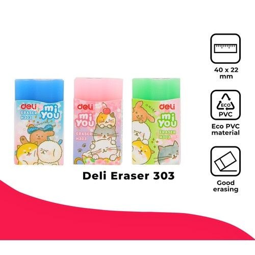 Tẩy thạch hình mèo Deli H303 (45/1080)