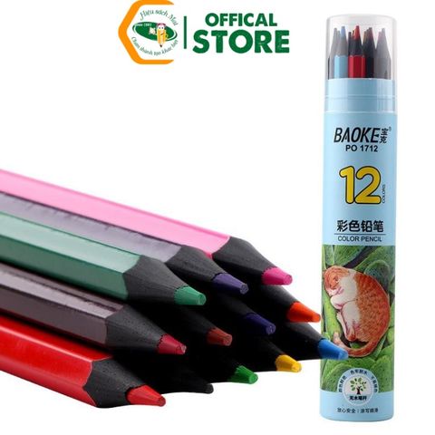 Bút Chì Màu Baoke PO17 Chính Hãng - Có Tại Hiệu Sách Mai