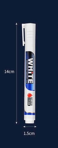 Bút lông dầu Baoke MP2946 trắng (12/144/1728)