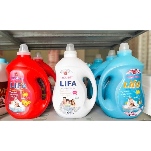Nước giặt cao cấp LIFAVINS 5in1 can 3.8L (4 can/ thùng )
