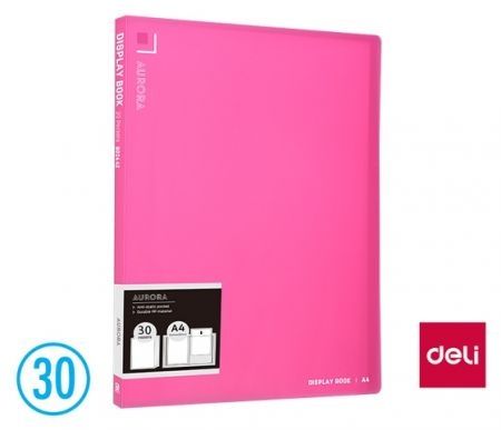 File lá 30 tờ (đỏ) Deli EB02542 (1/12/72) – HIỆU SÁCH MAI