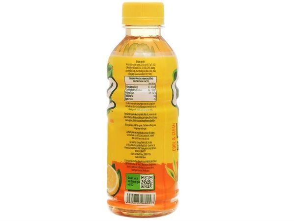 Trà xanh C2 hương chanh 455ml (24)