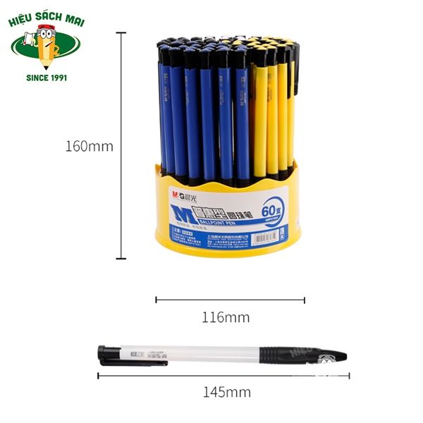 Bút Bi 0.7mm M&G Abpv7503B Chính Hãng - Có Tại Hiệu Sách Mai