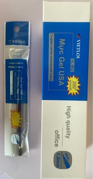 Ruột bút nước Việt Lợi ngòi 1.0mm VL-602 (20/240/4320)