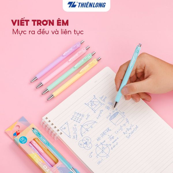 Bút gel 0.5mm Thiên Long Gel-B015 (5/460)