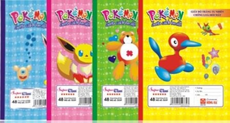 Vở ô ly ĐL100gsm Hải Tiến POKEMON