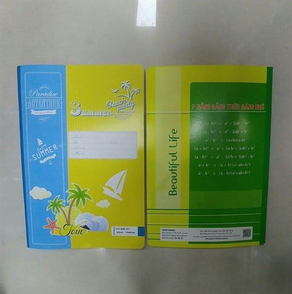 Vở kẻ ngang Hải Long
