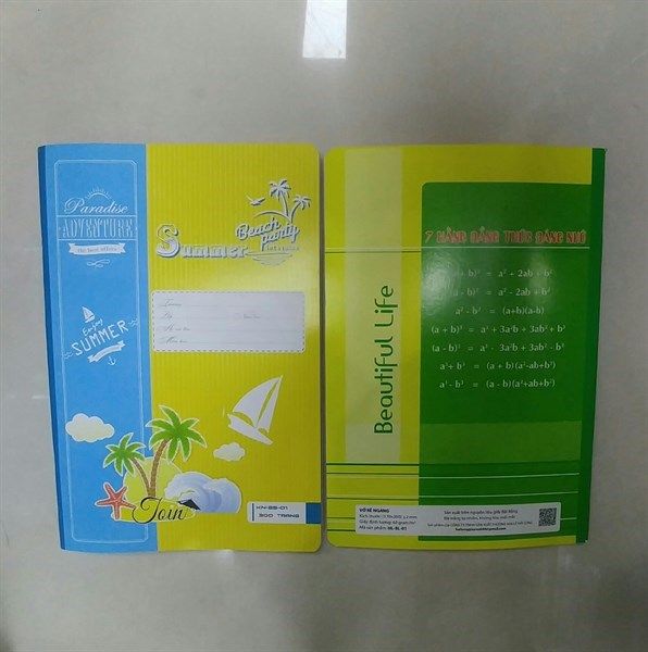 Vở kẻ ngang Hải Long