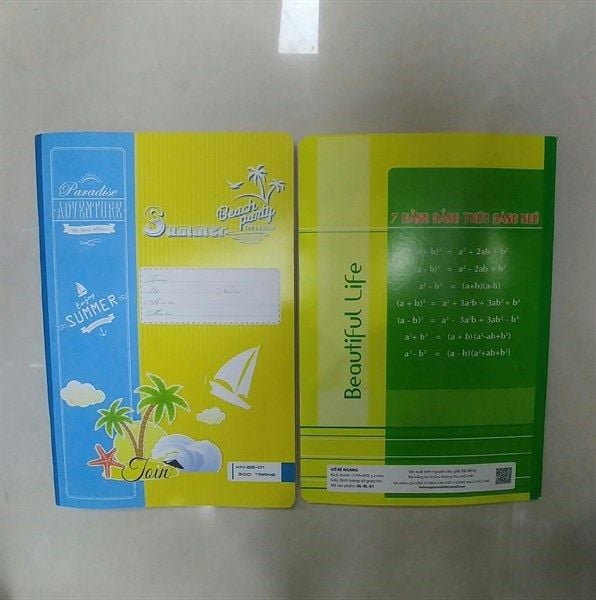 Vở kẻ ngang Hải Long