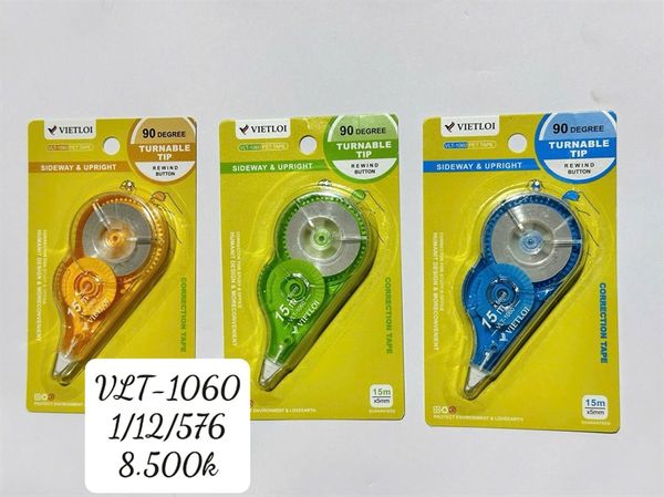 Xoá kéo học sinh Việt Lợi 15Mx5mm VLT-1060 ( 1/12/576 )