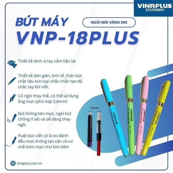 Bút máy Vinaplus VNP-18 PLUS(10)