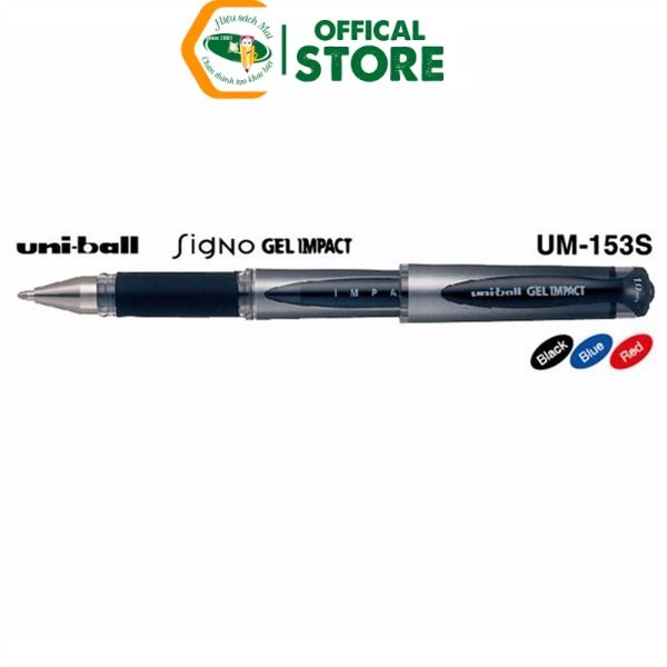 Bút Ký Mực Nước 1.0mm Uniball Um-153 Chính Hãng - Có Tại Hiệu Sách Mai