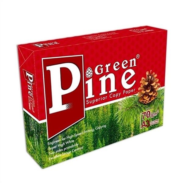 Giấy in A3 Green Pine (3ram/bó)