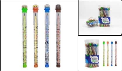 Bút chì khúc Stacom 2B có tẩy PC204 (30)