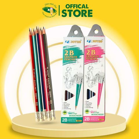 Bút Chì Gỗ 2B Joyko 99011 Chính Hãng - Có Tại Hiệu Sách Mai