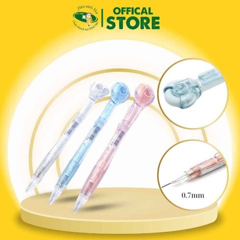 Bút Chì Kim 0.7 Đầu Tẩy Có Nắp Ampv9402 Chính Hãng - Có Tại Hiệu Sách Mai