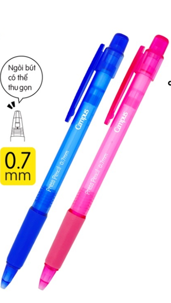 Bút chì kim 0.7mm Press Pencil Campus (10/600)