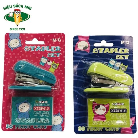 Bấm Ghim Kèm Đinh No12 M&G Somany Cats Abs916S6 Có Tại Hiệu Sách Mai Hãng M&G