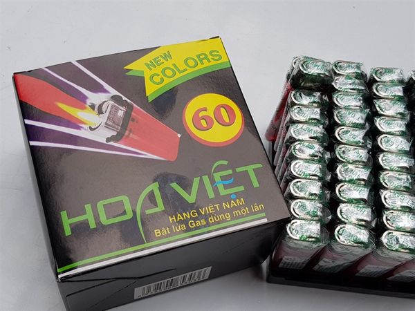 Bật lửa gas dùng một lần Hoa Việt (50/1000)