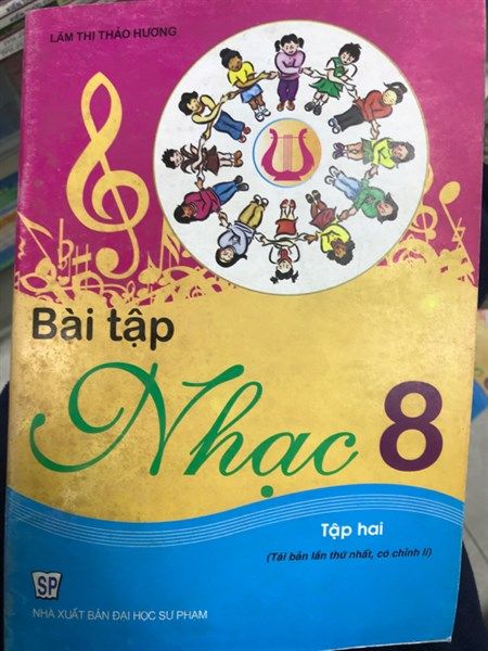 Vở bài tập nhạc 8 tập 2 NXB Đh sư phạm