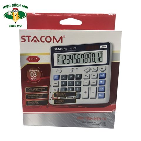 Máy tính văn phòng 12 số Stacom EC107