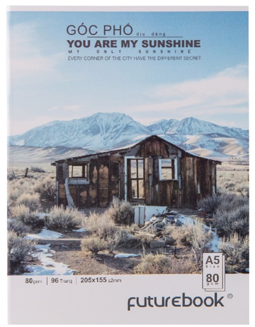 Vở kẻ ngang ĐL80gsm Góc Phố FutureBook
