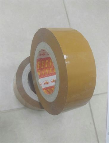 Băng dính Đục vàng dày (150 yards)