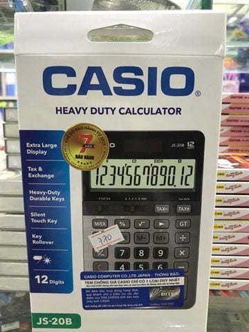 Máy tính Casio JS-20B 12 số (10)