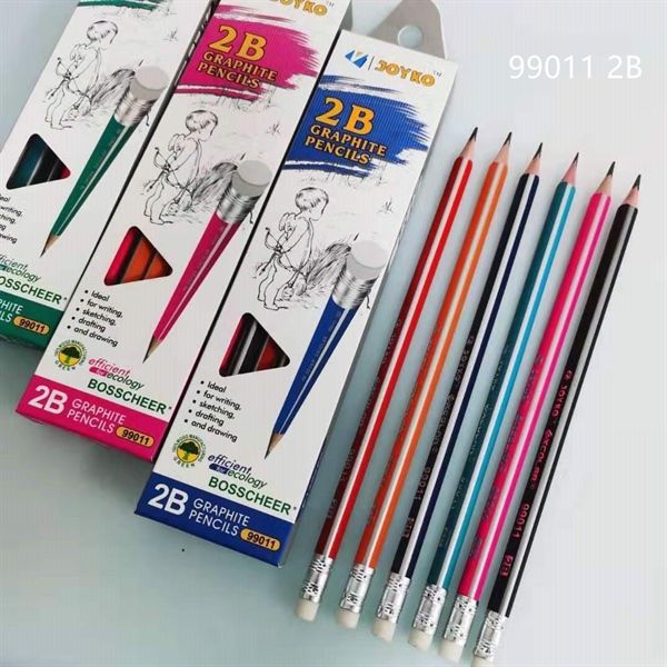Bút Chì Gỗ 2B Joyko 99011 Chính Hãng - Có Tại Hiệu Sách Mai
