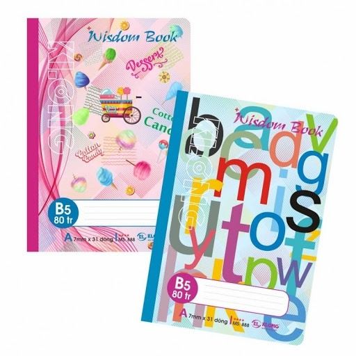 Vở 80/120/200 Trang Windom Book Klong Chính Hãng - Có Tại Hiệu Sách Mai
