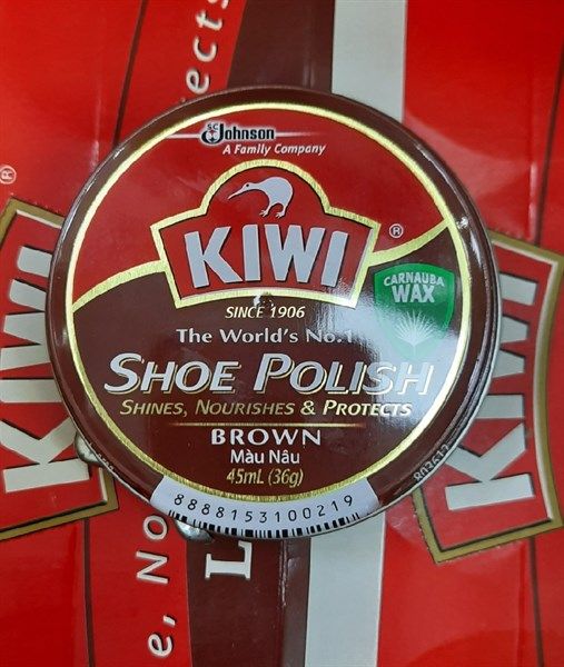 Xi bóng Kiwi màu nâu 45ml