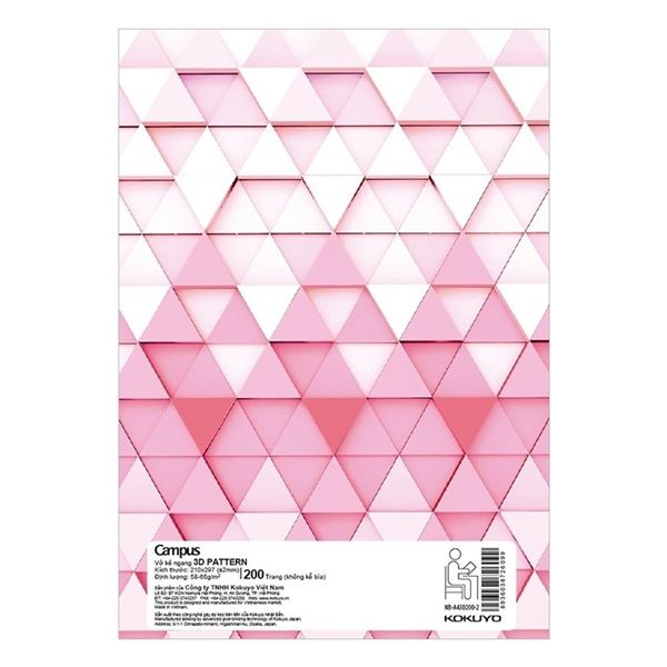 Vở kẻ ngang A4 Campus ĐL58-65gsm