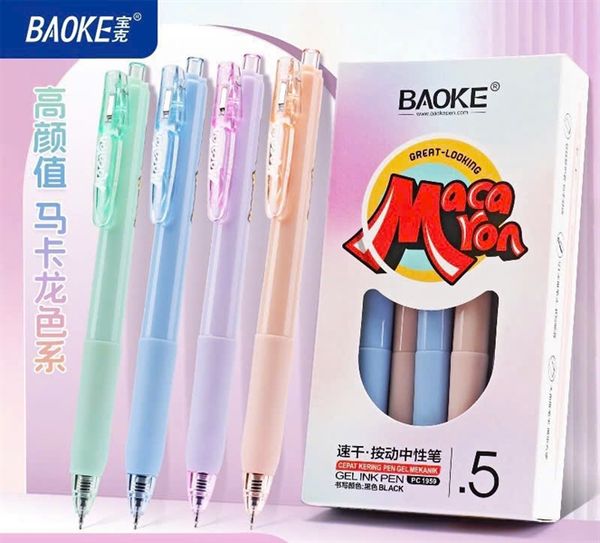 Bút gel Baoke ngòi 0.5mm Macaron PC1959 (12/144/1728)