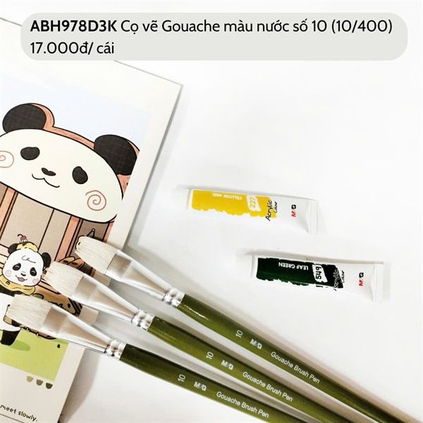Cọ vẽ Gouache M&G màu nước