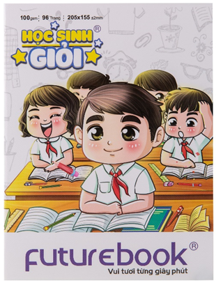 Vở 4 Ô Ly Đl100Gsm Điểm A+ Futurebook - Gấu Mụp - 48 Trang Chính Hãng - Có Tại Hiệu Sách Mai