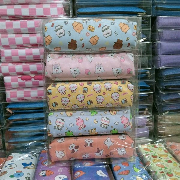 Hộp bút vải 1 ngăn Mikos