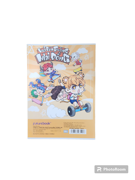 Vở Ô Ly Đl120gsm Nhi Đồng Vui Đến Trường Futurebook Chính Hãng - Có Tại Hiệu Sách Mai