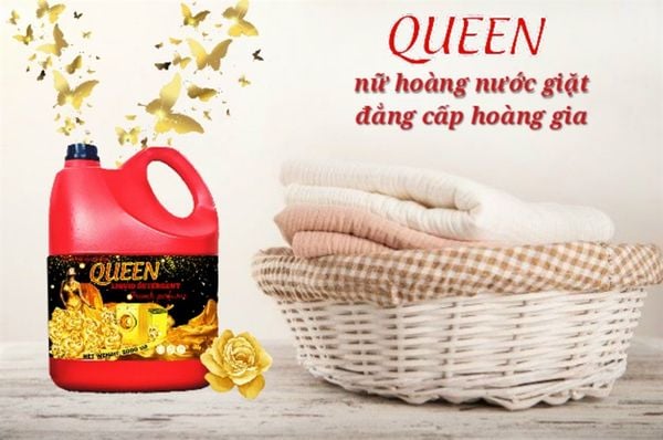 Nước giặt Queen (4 Can/thùng)