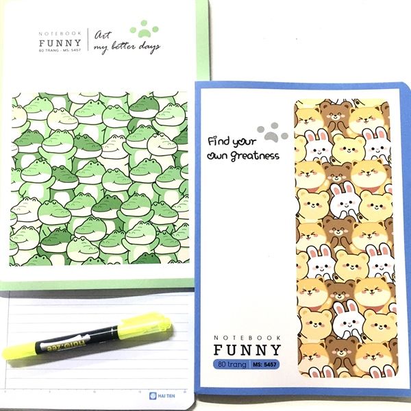 Vở kẻ ngang ĐL70gsm Hải Tiến Funny