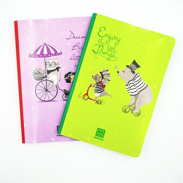 Vở kẻ ngang B5 gáy ghim Hồng Hà ĐL70gsm