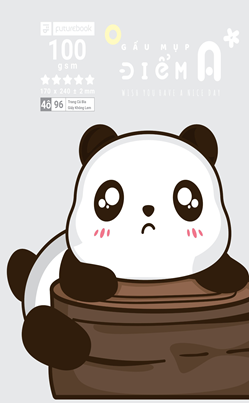 Vở 4 Ô Ly Đl100Gsm Điểm A+ Futurebook - Gấu Mụp - 48 Trang Chính Hãng - Có Tại Hiệu Sách Mai