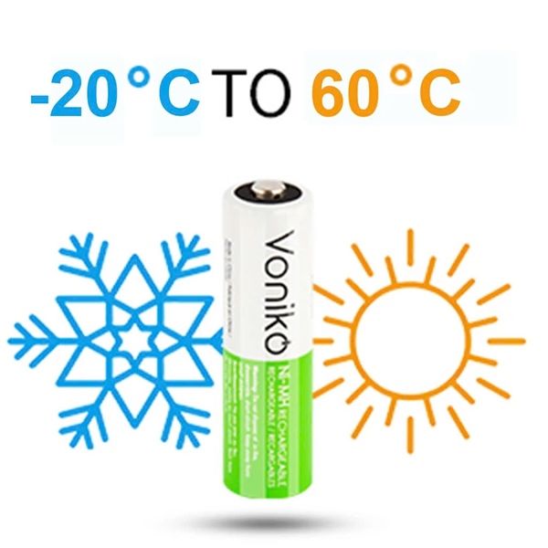 Pin sạc Voniko Ni-MH Rechargeable 2500mAh