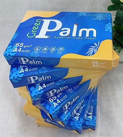 Giấy A4 ĐL65gsm Green Palm