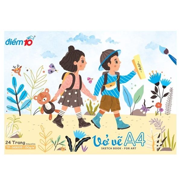 Vở Vẽ A4 150gsm Sketch Book For Art - Thiên Long TP-SKB005